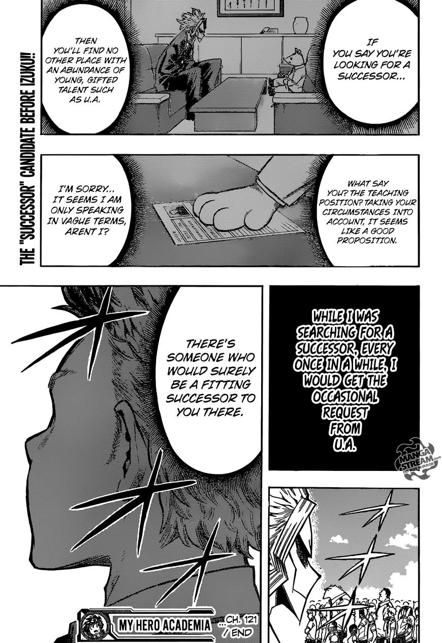 Boku No Hero Academia - Chapter 121