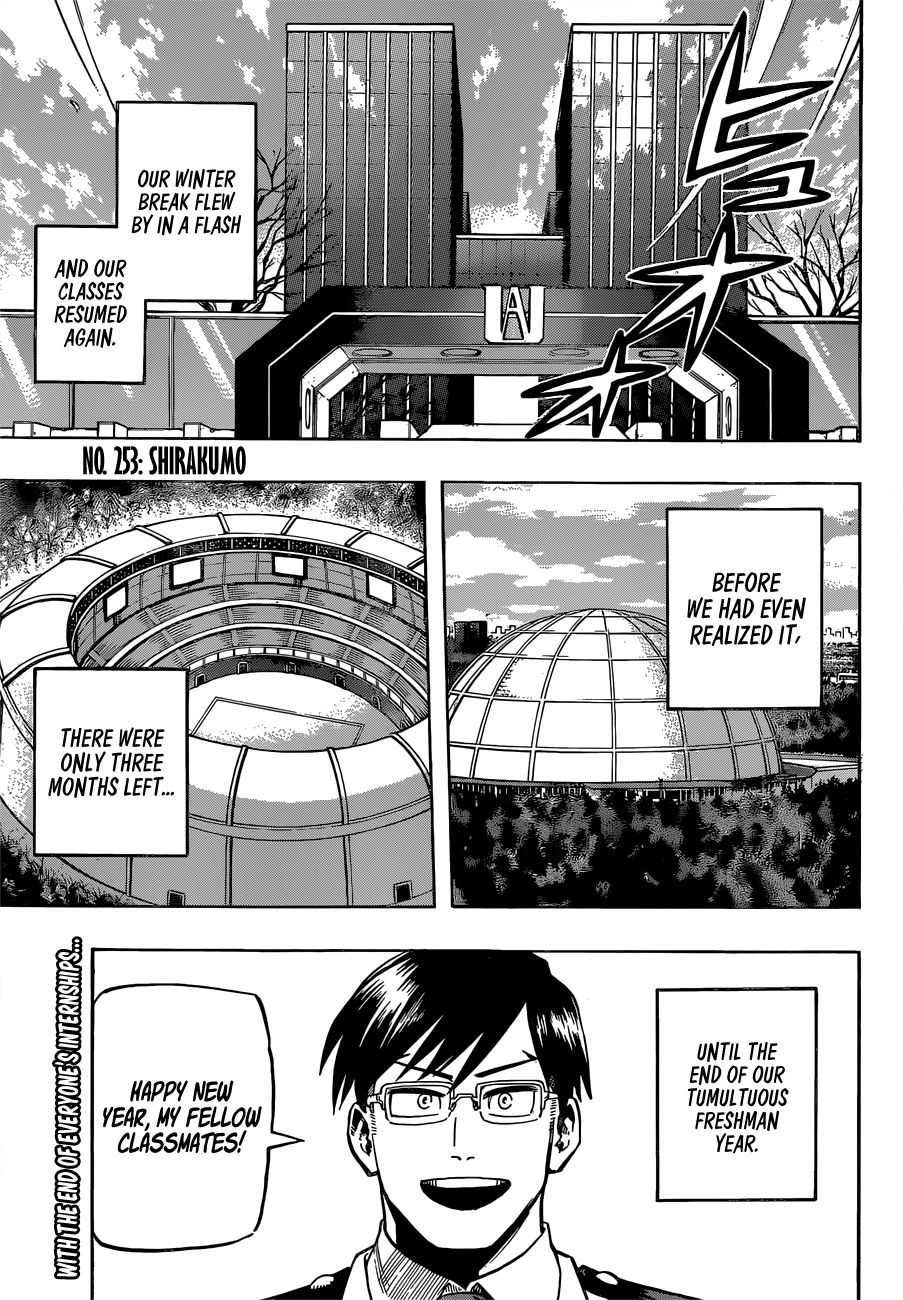 Boku No Hero Academia - Chapter 253: Shirakumo