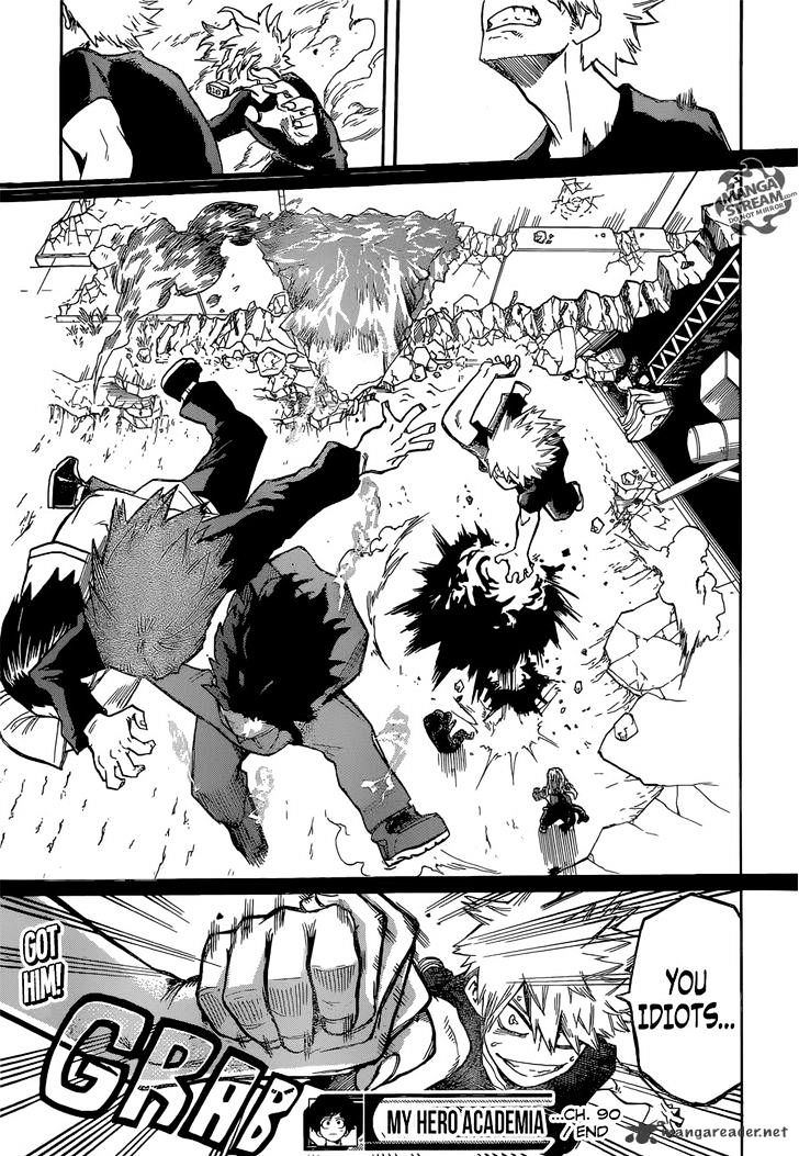 Boku No Hero Academia - Chapter 90 : Hand