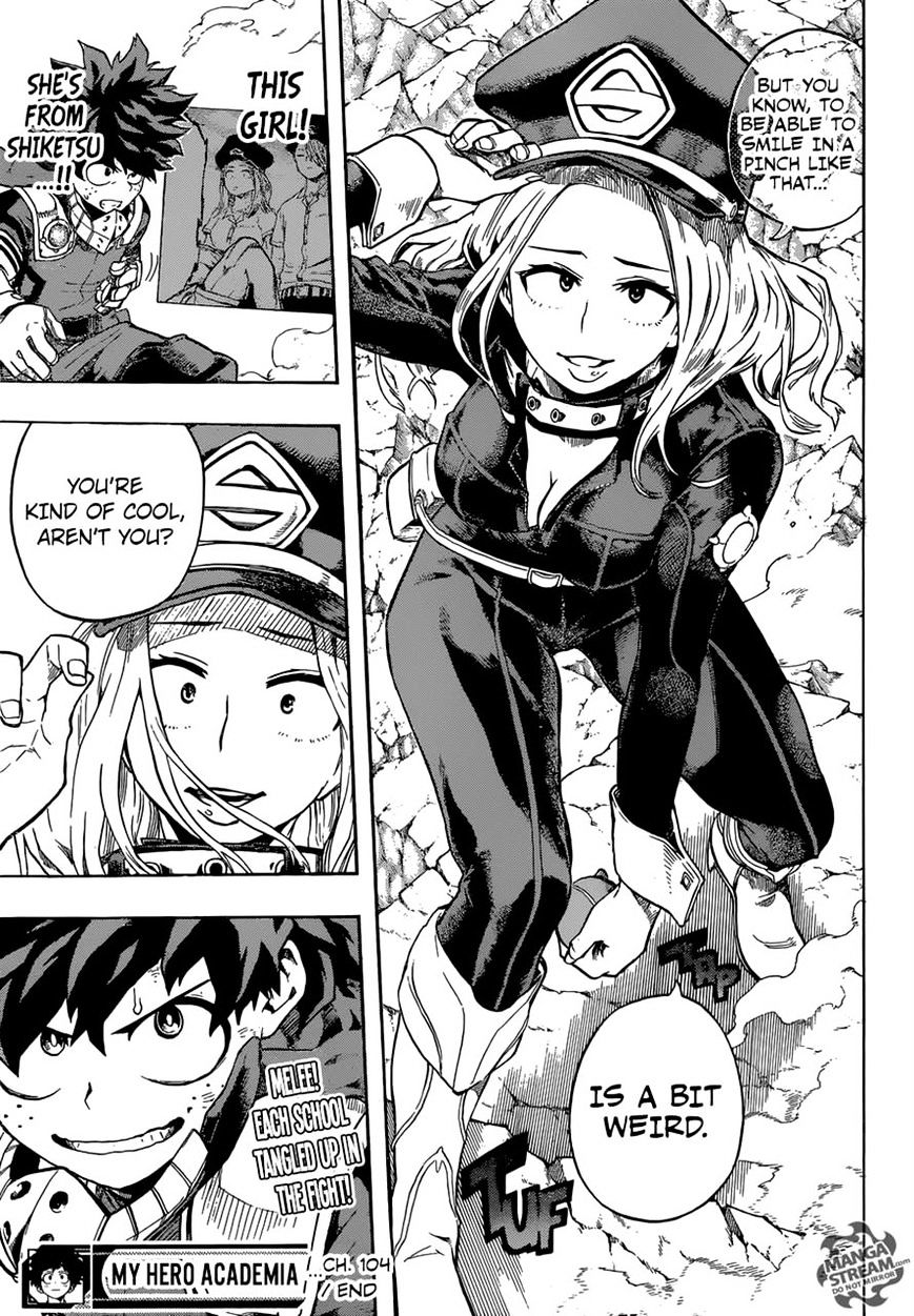 Boku No Hero Academia - Chapter 104