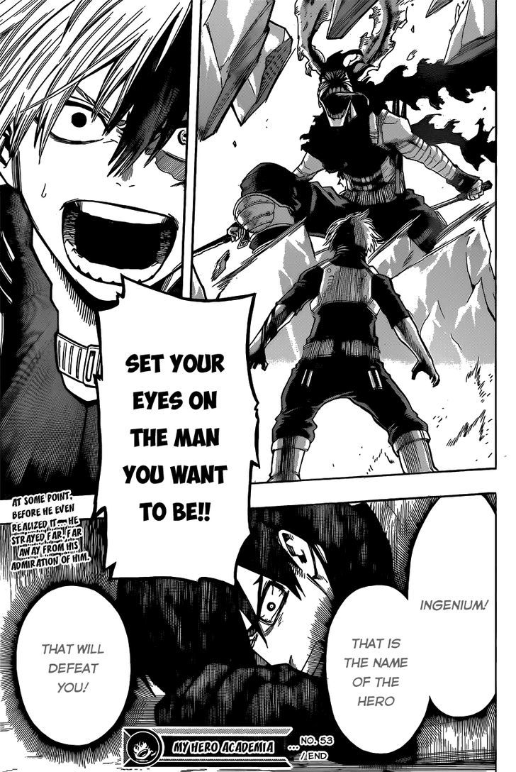 Boku No Hero Academia - Chapter 53 : From Todoroki To Iida