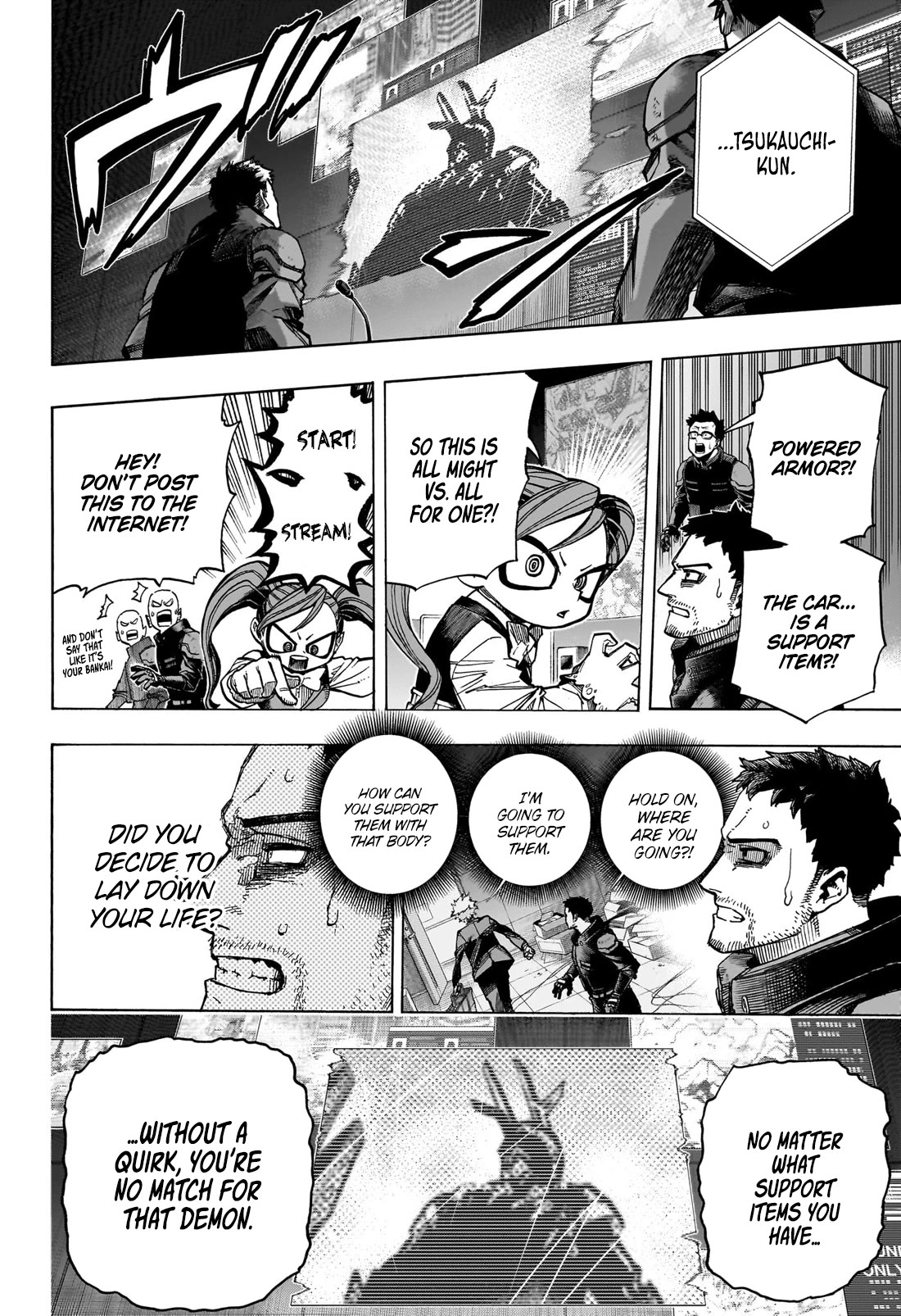 Boku No Hero Academia - Chapter 396: A Quirkless Fight