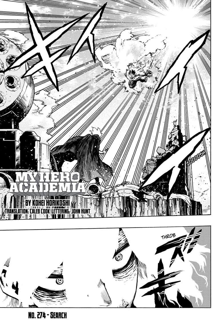 Boku No Hero Academia - Chapter 274