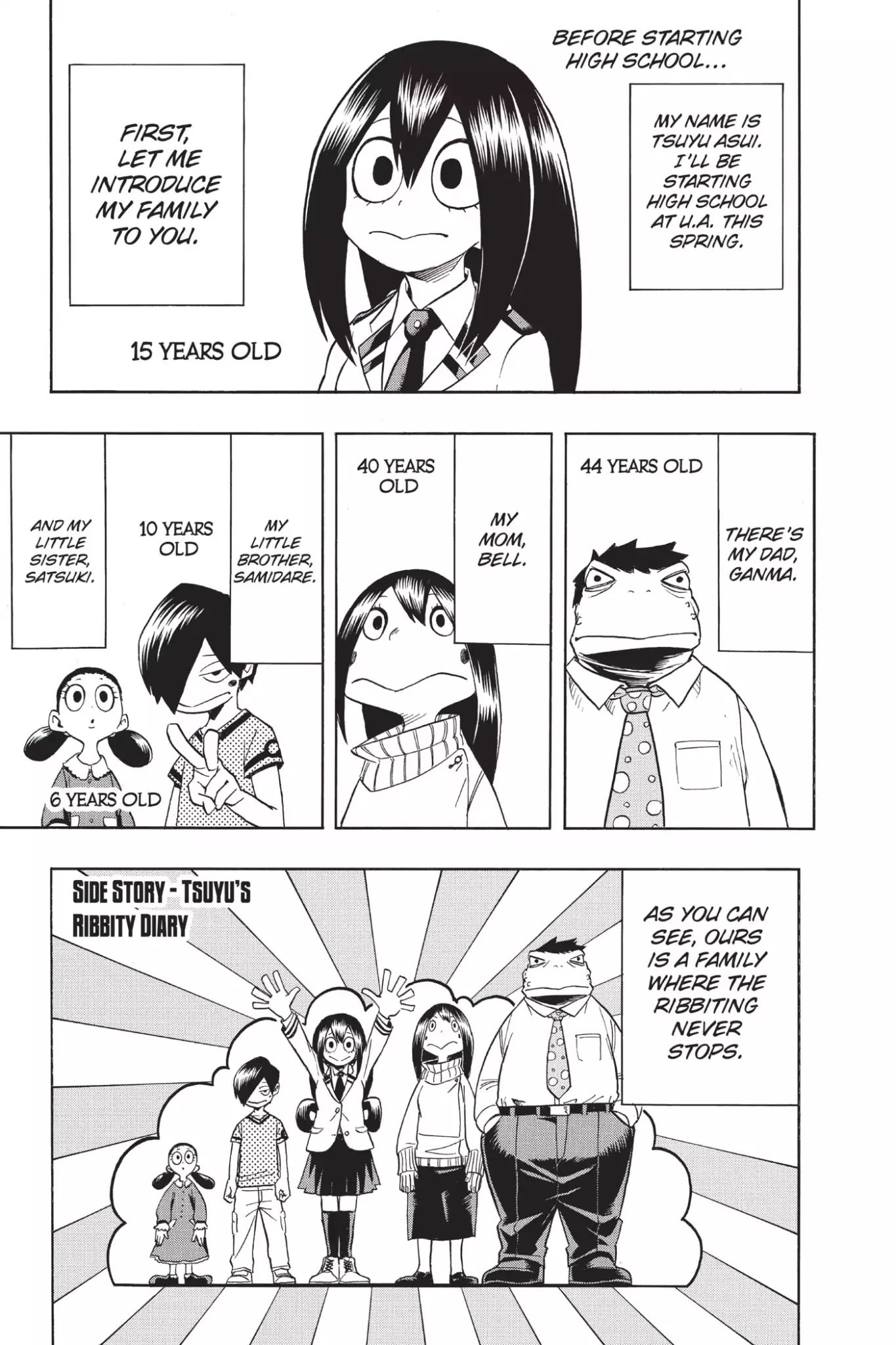 Boku No Hero Academia - Vol.10 Side Story: Tsuyu S Ribbity  Diary