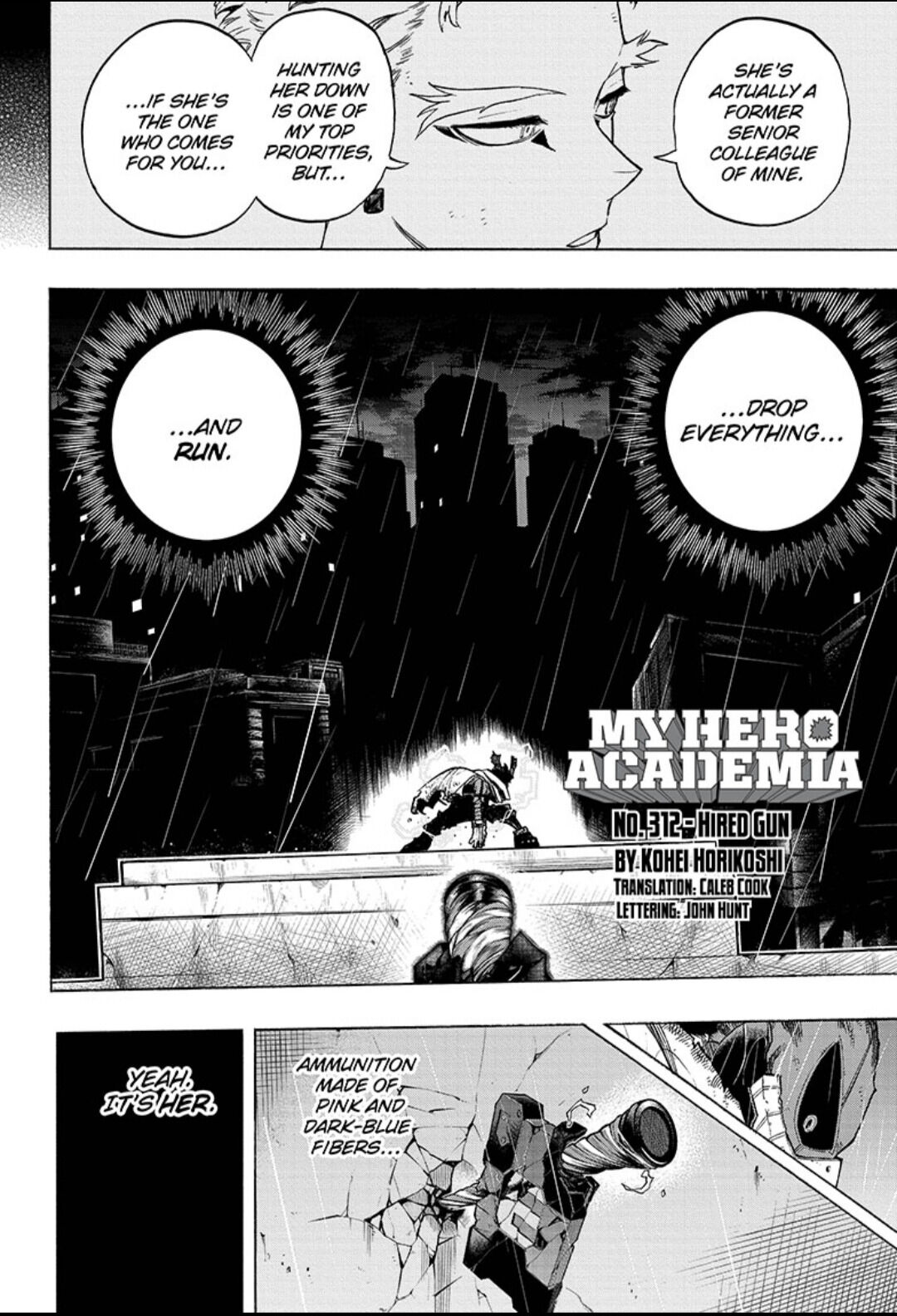 Boku No Hero Academia - Chapter 312