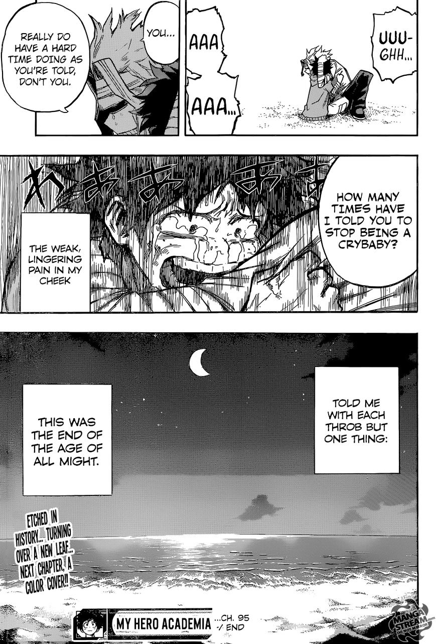 Boku No Hero Academia - Chapter 95