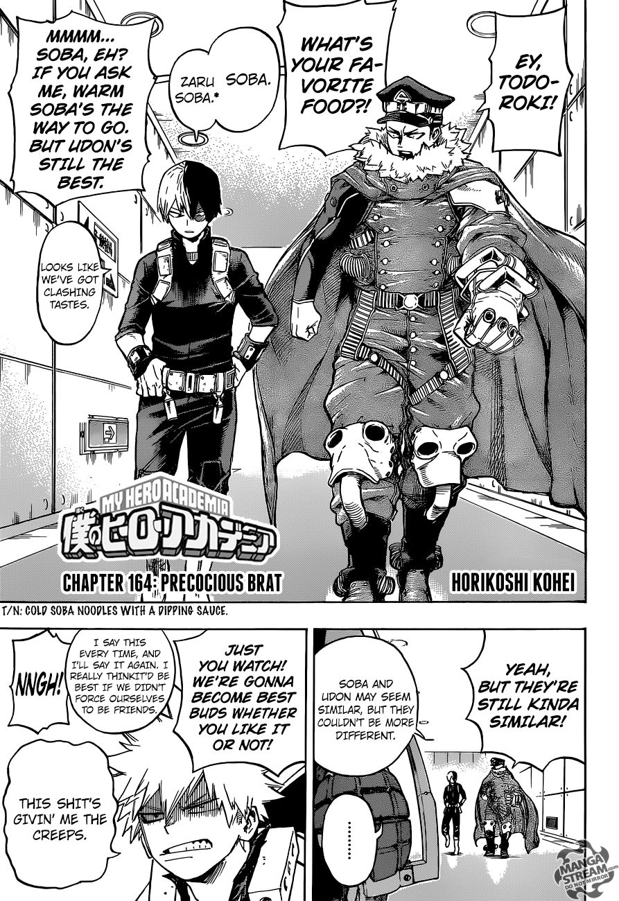 Boku No Hero Academia - Chapter 164