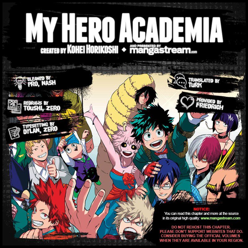 Boku No Hero Academia - Chapter 164