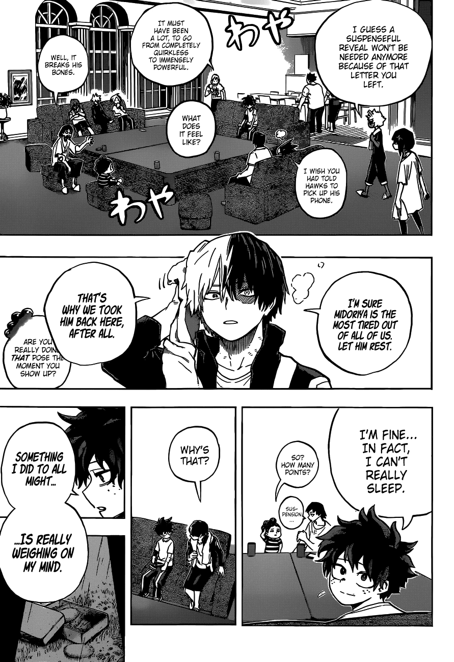 Boku No Hero Academia - Chapter 327: Rest!!!