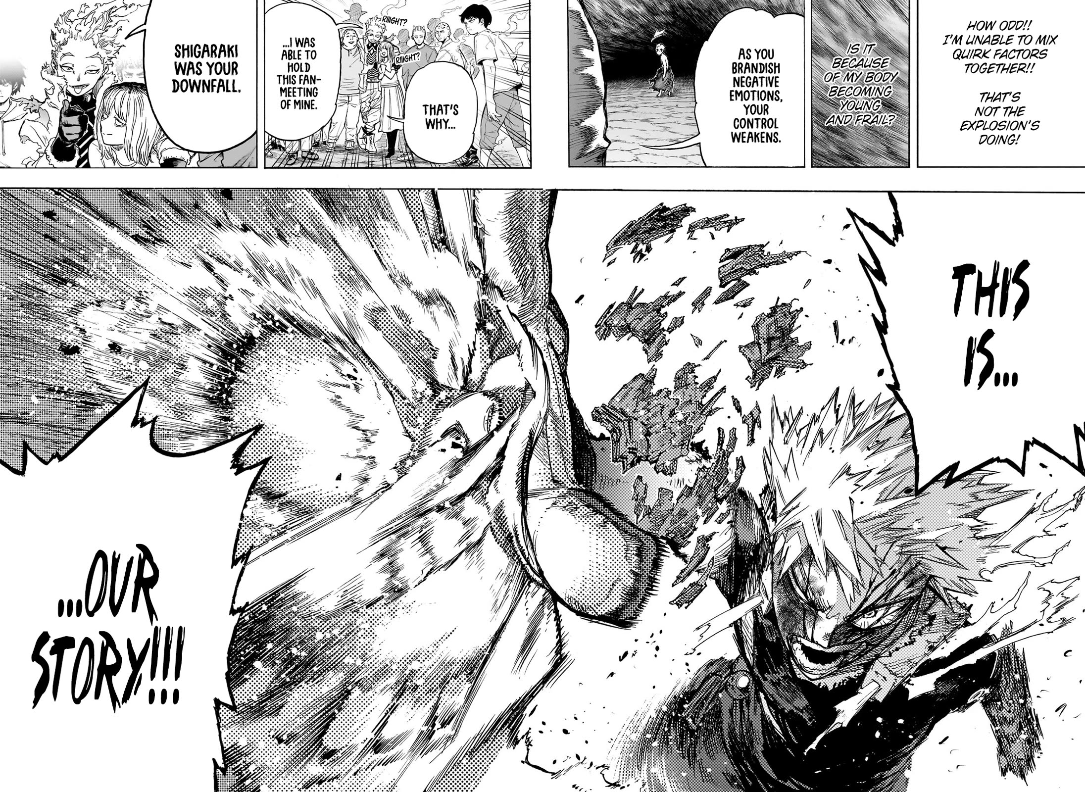 Boku No Hero Academia - Chapter 409: Quirk!! Explosion!!