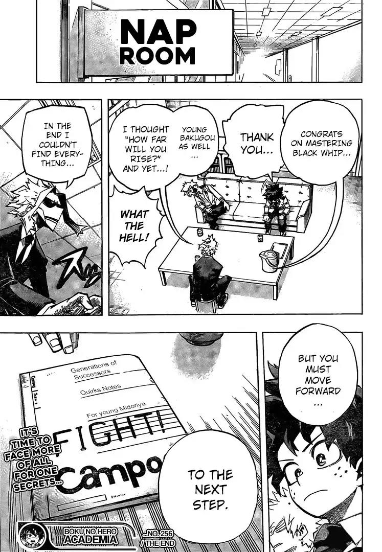 Boku No Hero Academia - Chapter 256: The Sky, High And Blue