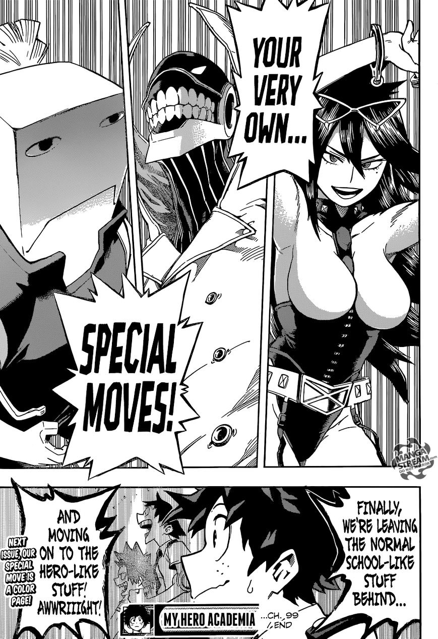 Boku No Hero Academia - Chapter 99