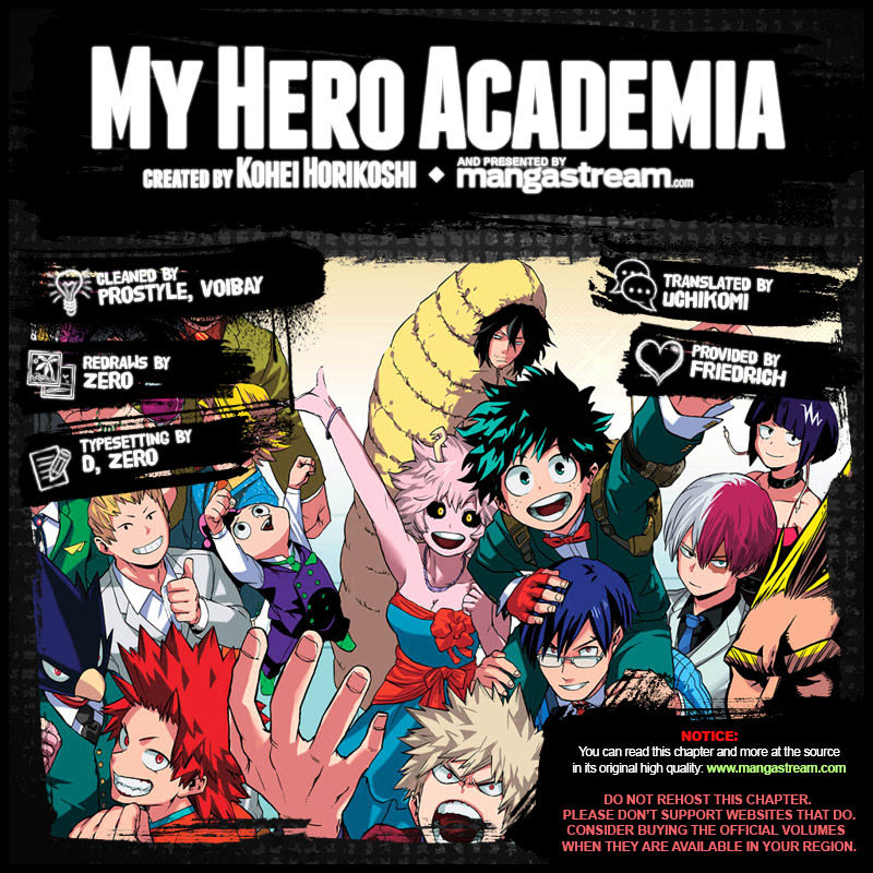 Boku No Hero Academia - Chapter 83