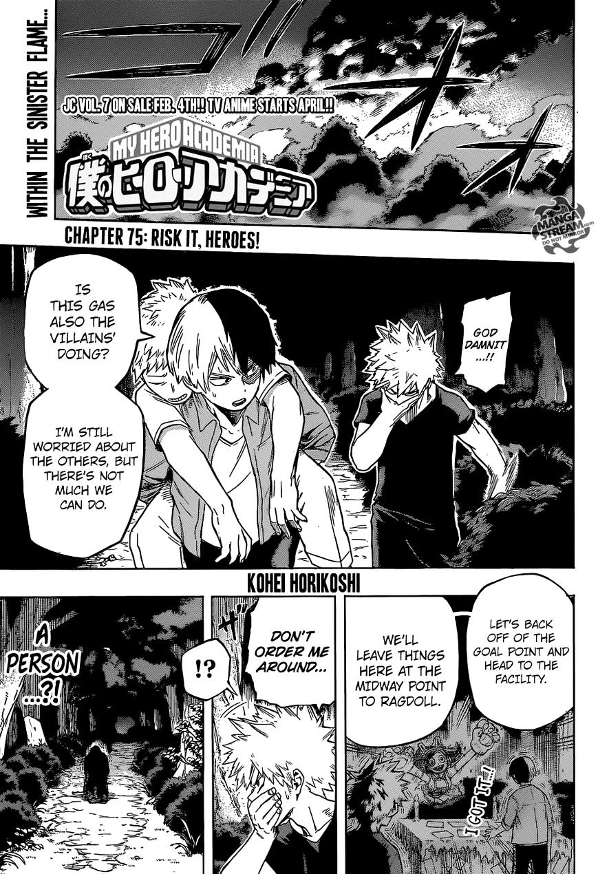 Boku No Hero Academia - Chapter 75