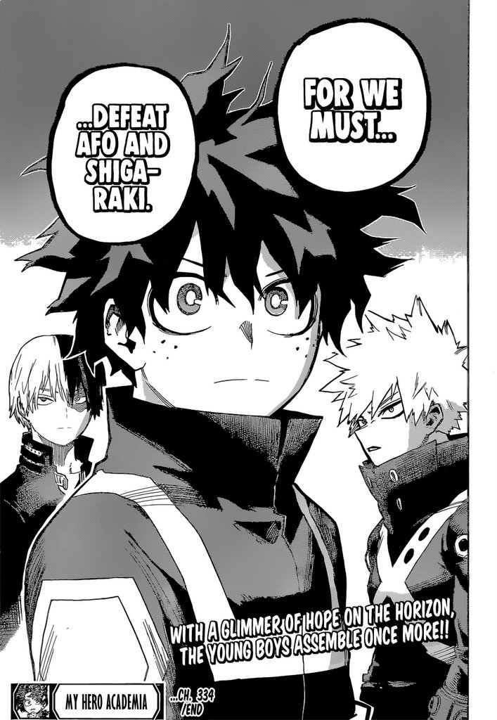 Boku No Hero Academia - Chapter 334