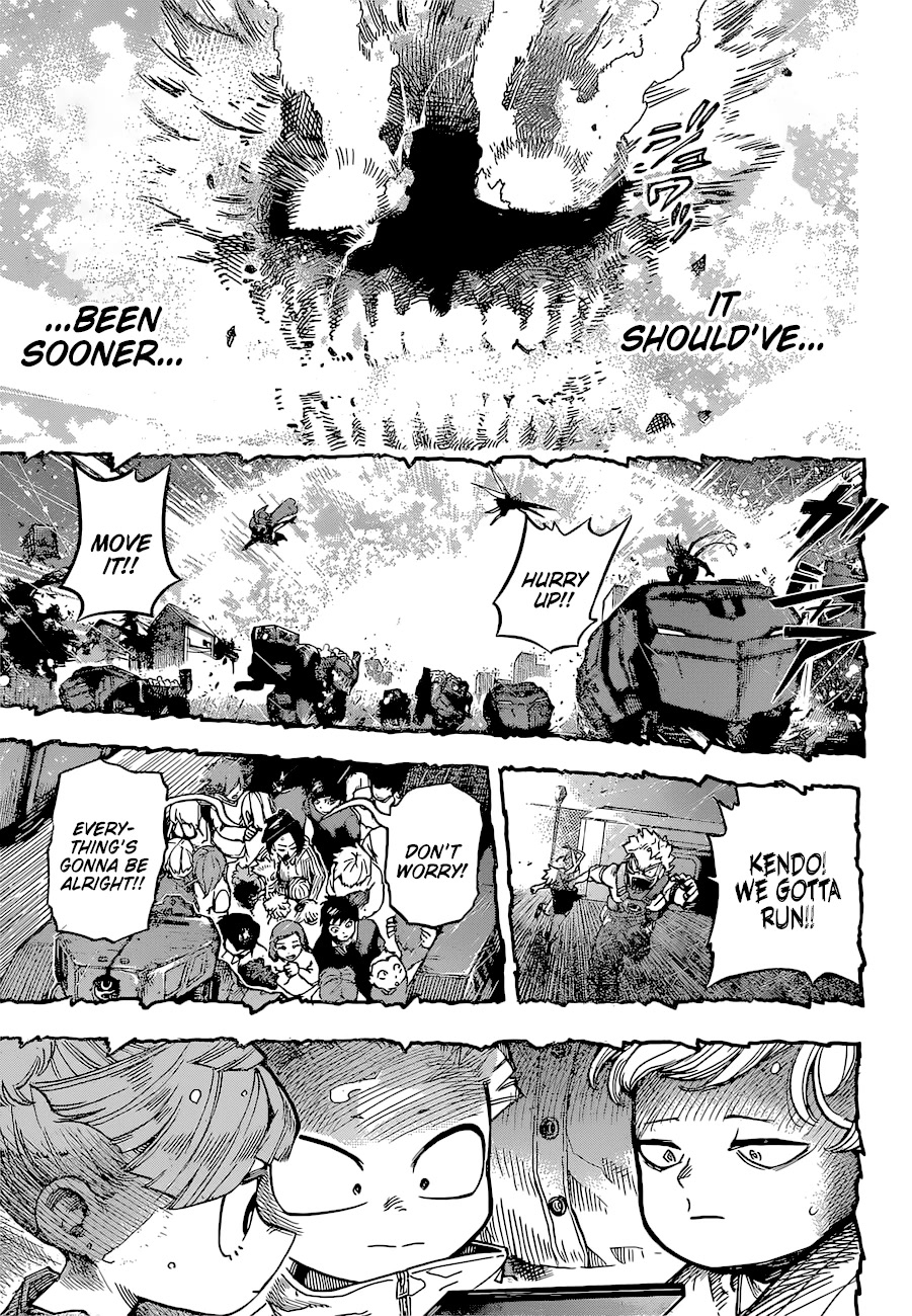 Boku No Hero Academia - Chapter 389: Relief And Prayers