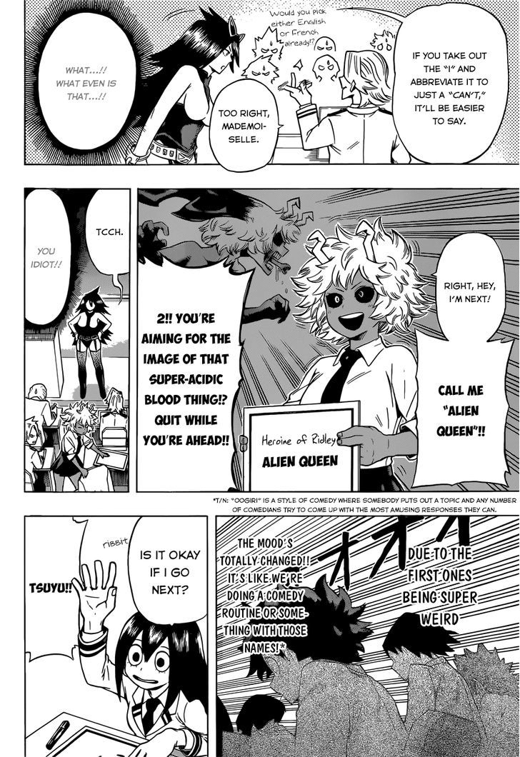 Boku No Hero Academia - Chapter 45 : A Meeting For Trying Out New Names