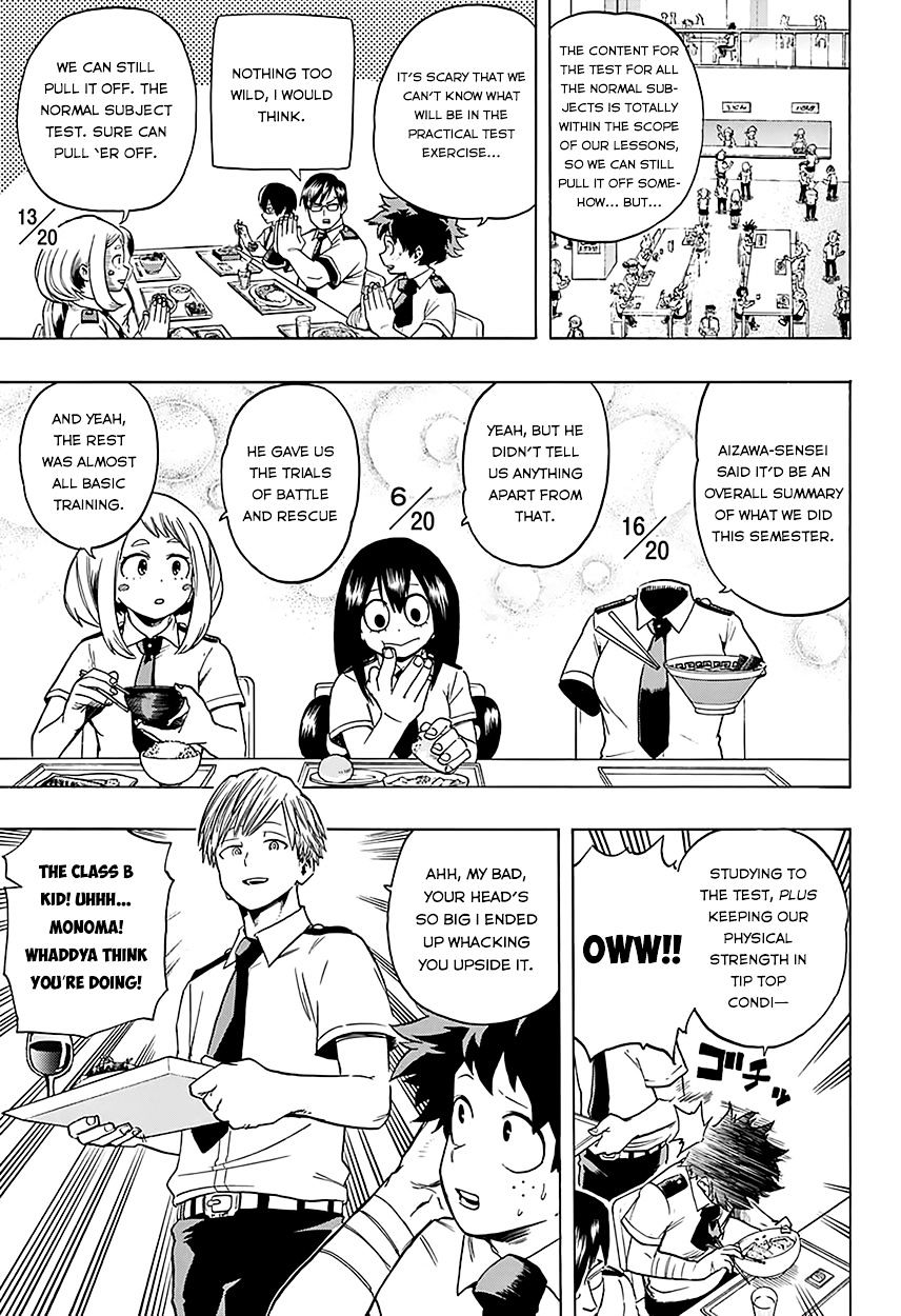 Boku No Hero Academia - Chapter 60 : Prepare For The End Of Term Test!