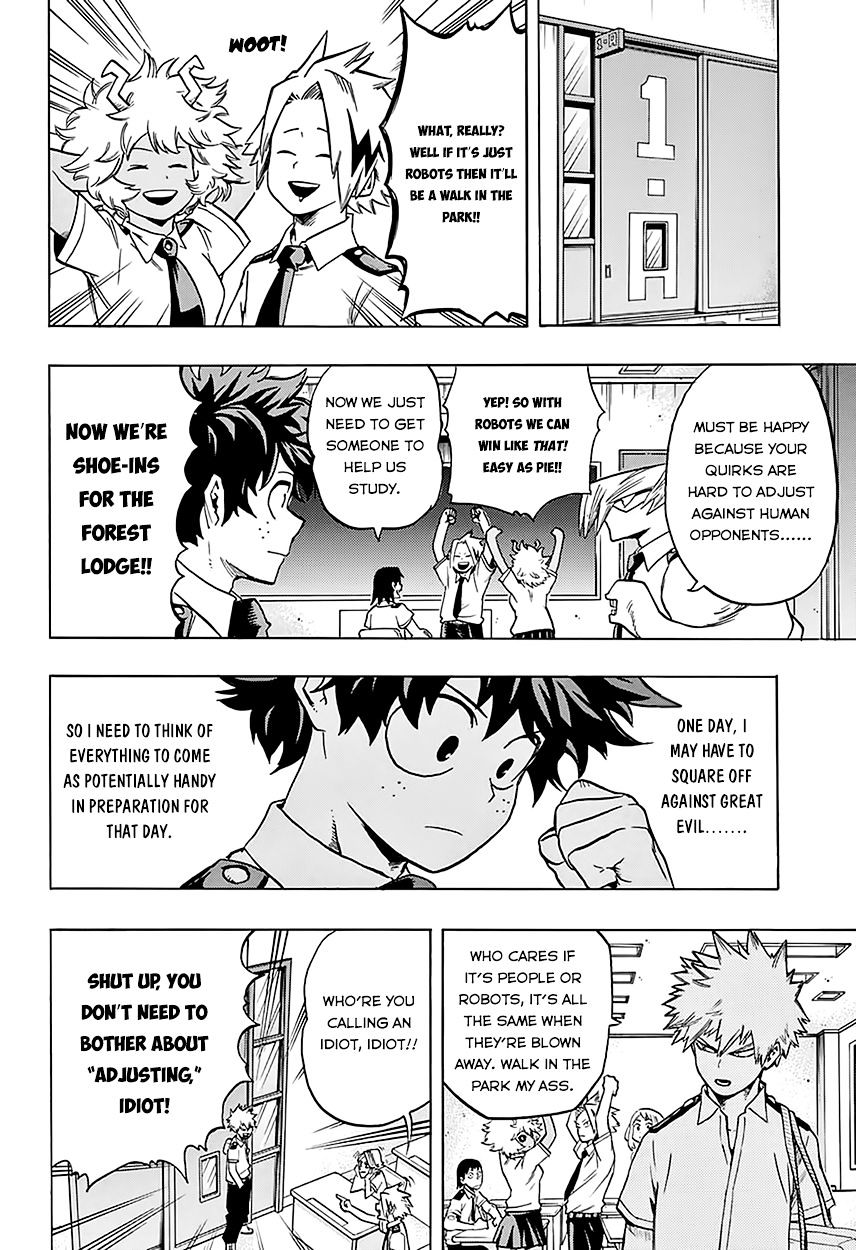 Boku No Hero Academia - Chapter 60 : Prepare For The End Of Term Test!