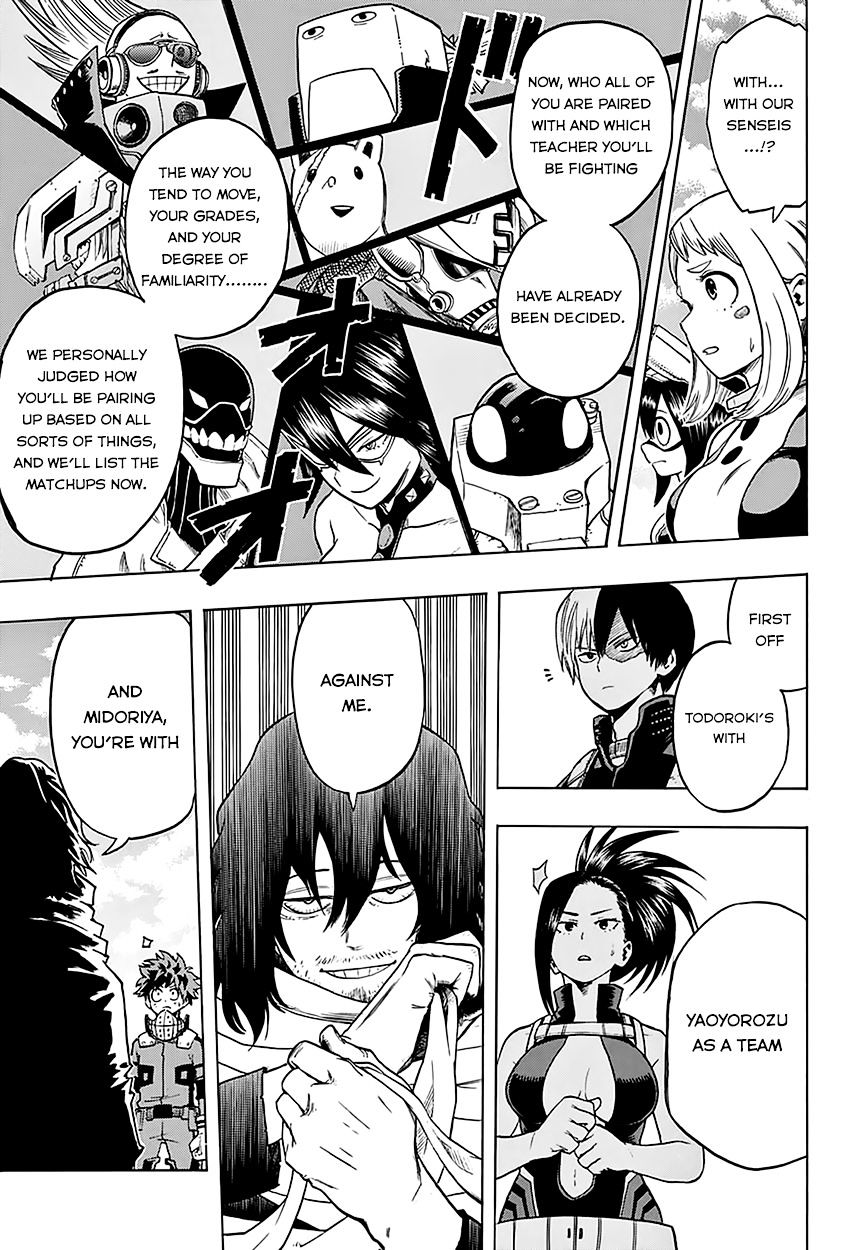 Boku No Hero Academia - Chapter 60 : Prepare For The End Of Term Test!