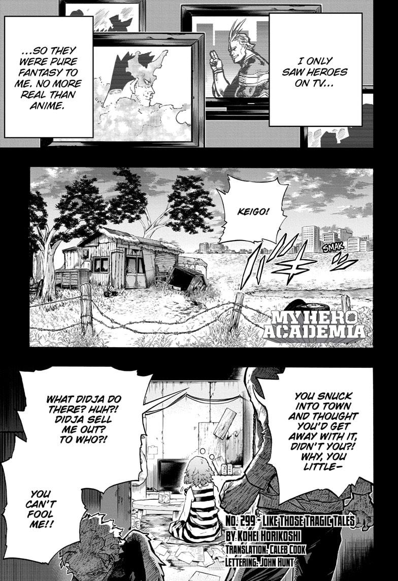 Boku No Hero Academia - Chapter 299