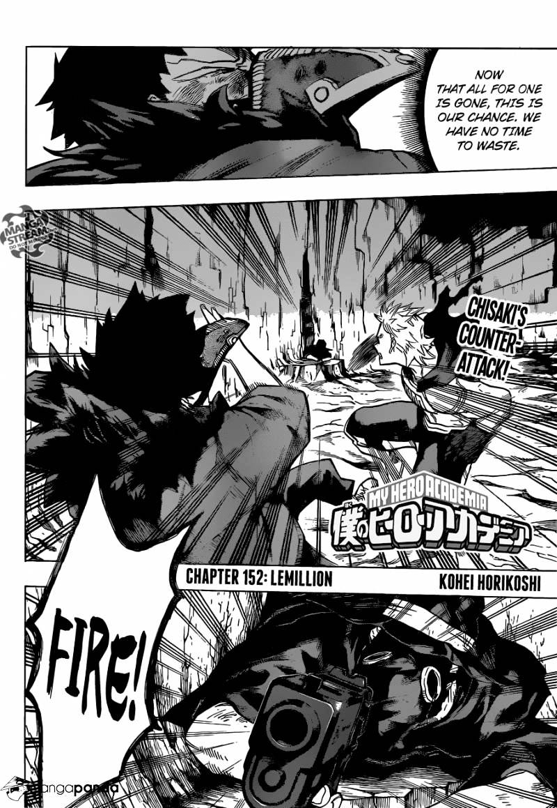 Boku No Hero Academia - Chapter 152