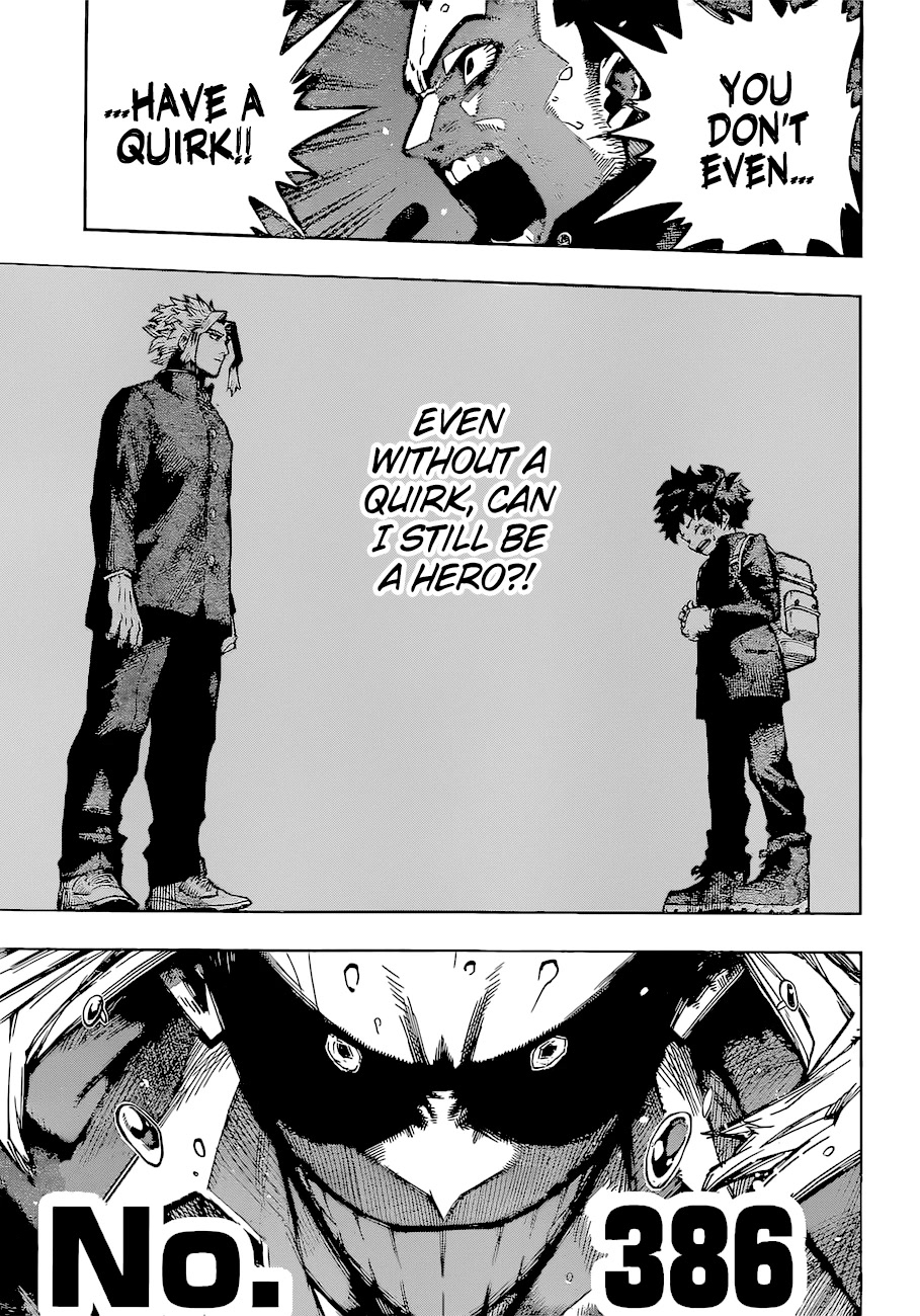 Boku No Hero Academia - Chapter 386: I Am Here