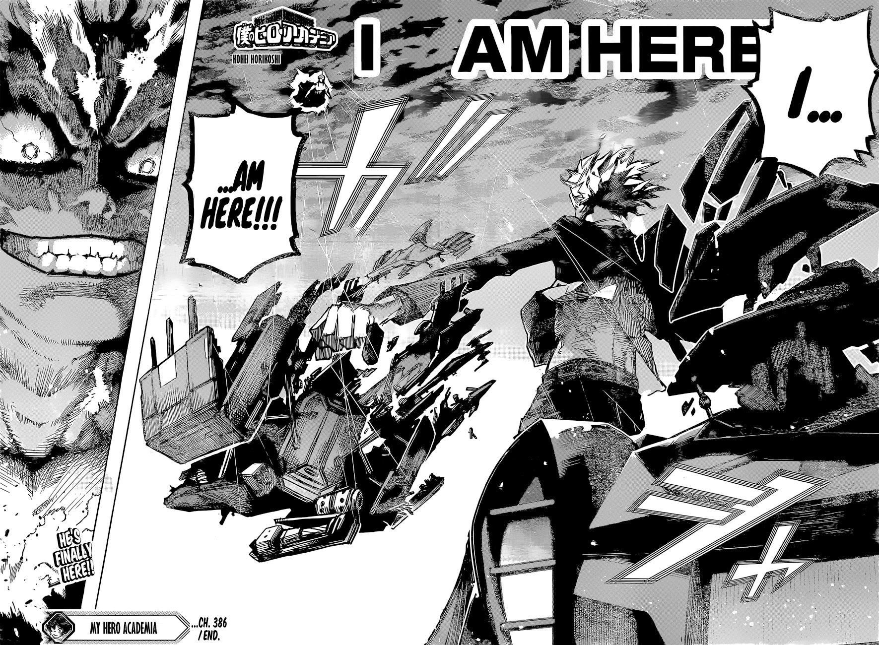 Boku No Hero Academia - Chapter 386: I Am Here