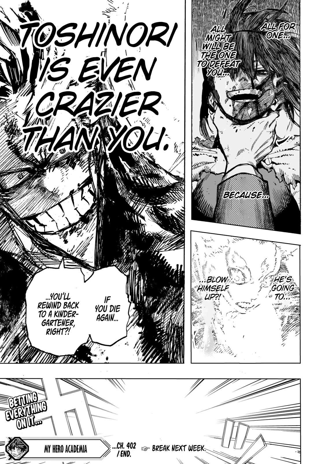 Boku No Hero Academia - Chapter 402