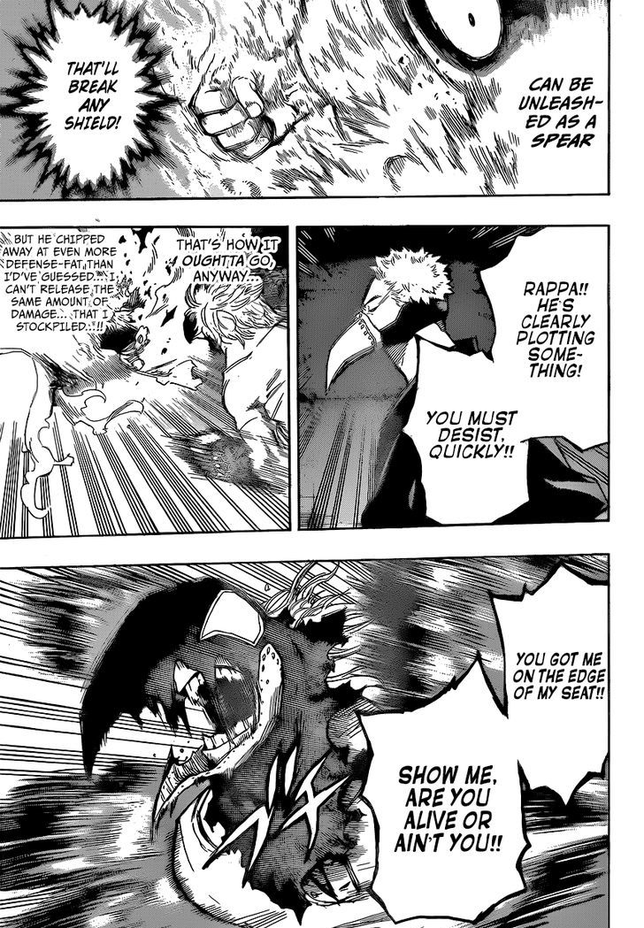 Boku No Hero Academia - Chapter 143 : C’mon, Rappa, Let’s Have Ourselves A Match!!