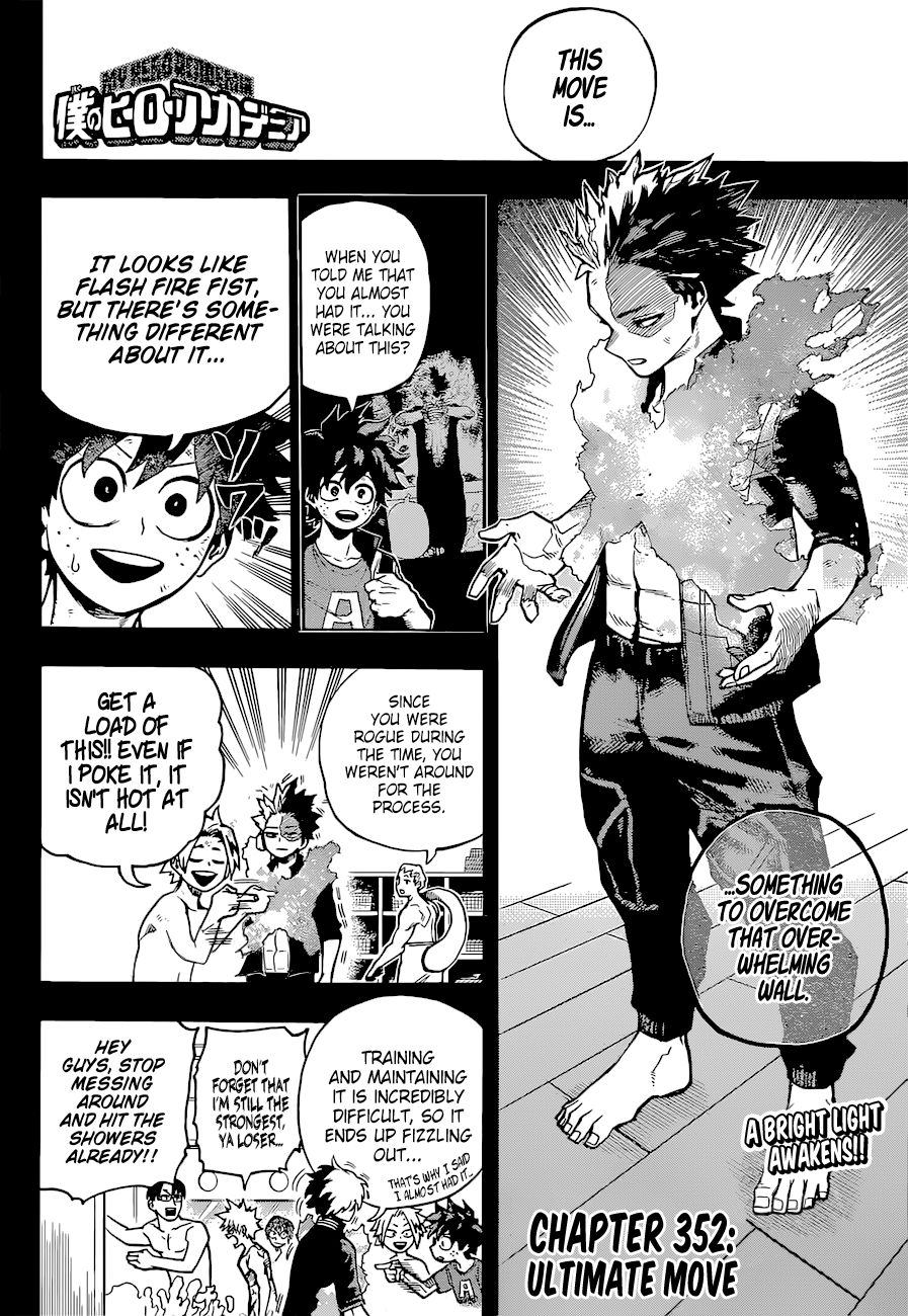 Boku No Hero Academia - Chapter 352