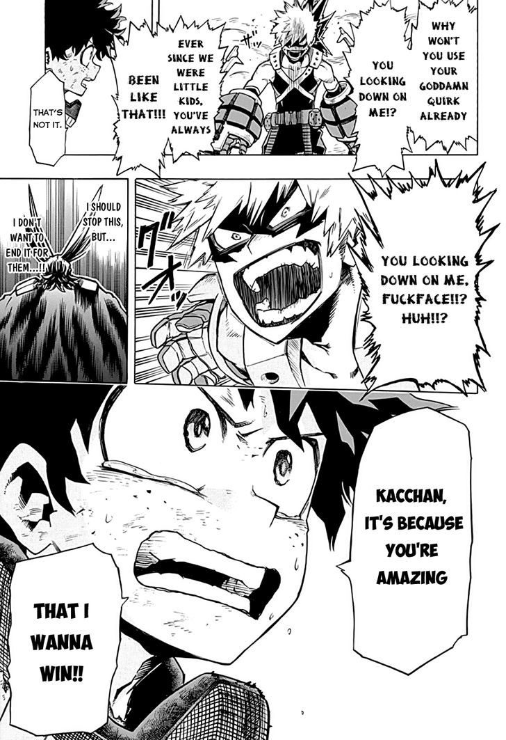 Boku No Hero Academia - Chapter 10 : Bakugou Snaps