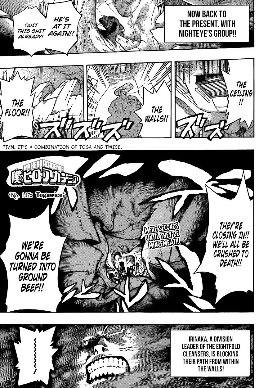 Boku No Hero Academia - Chapter 147 : Togawice