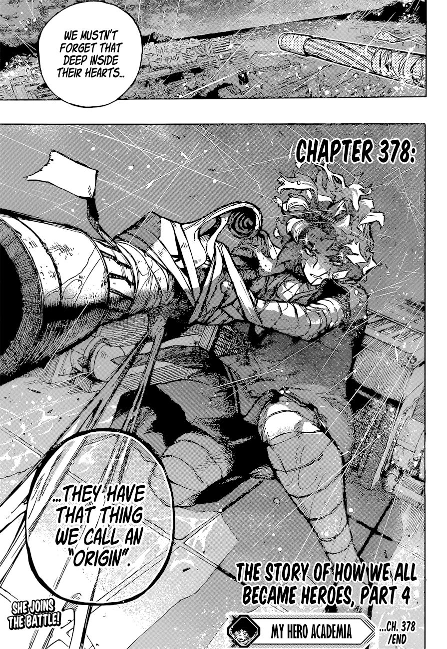 Boku No Hero Academia - Chapter 378