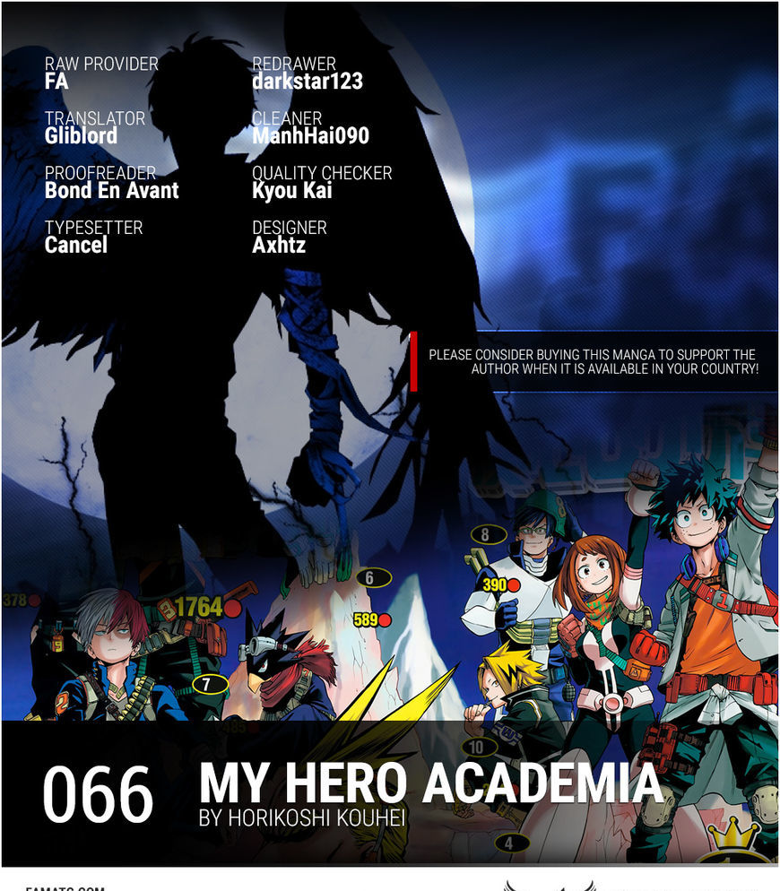 Boku No Hero Academia - Chapter 66 : Midoriyaâ€™S Class Observational Record