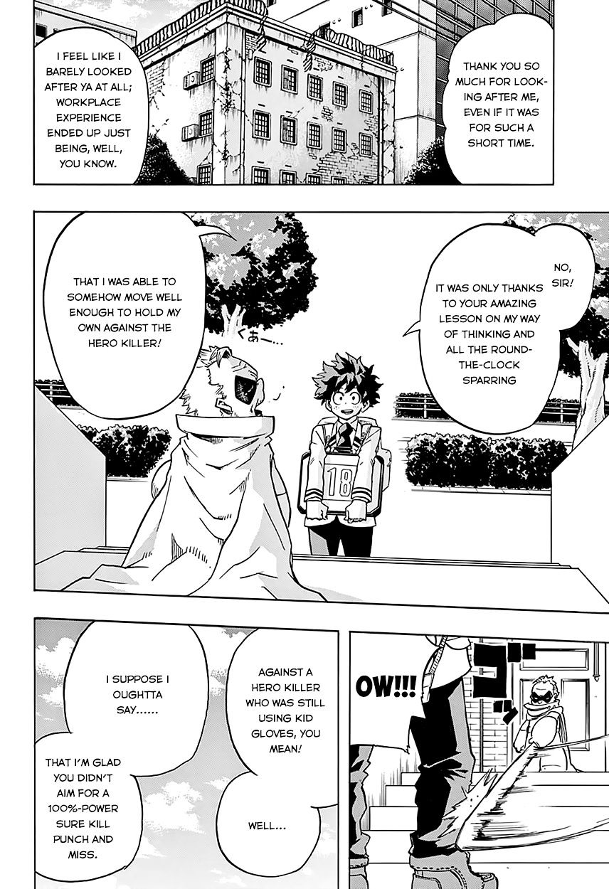 Boku No Hero Academia - Chapter 58 : Workplace Experience Wrap Up