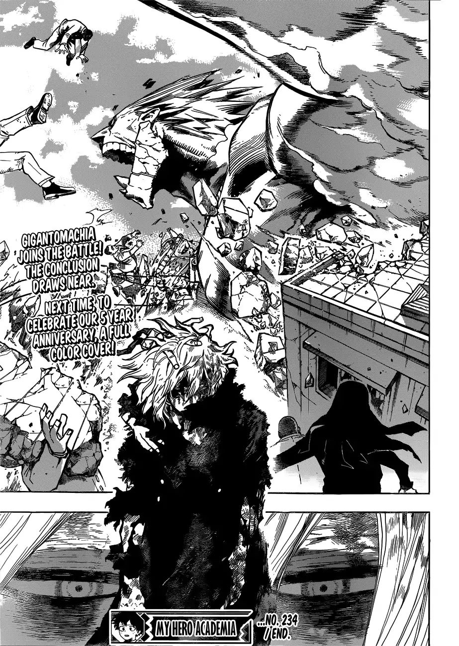 Boku No Hero Academia - Chapter 234: Perception Collapse