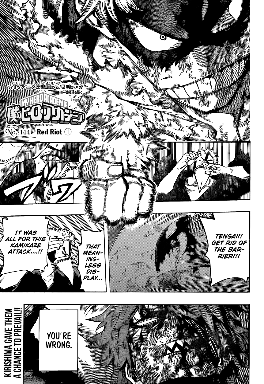 Boku No Hero Academia - Chapter 144