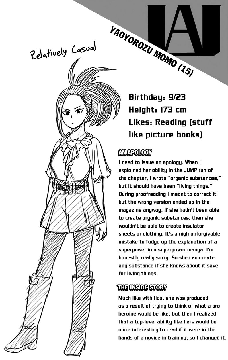 Boku No Hero Academia - Chapter 18.5 : Volume 2 Omake