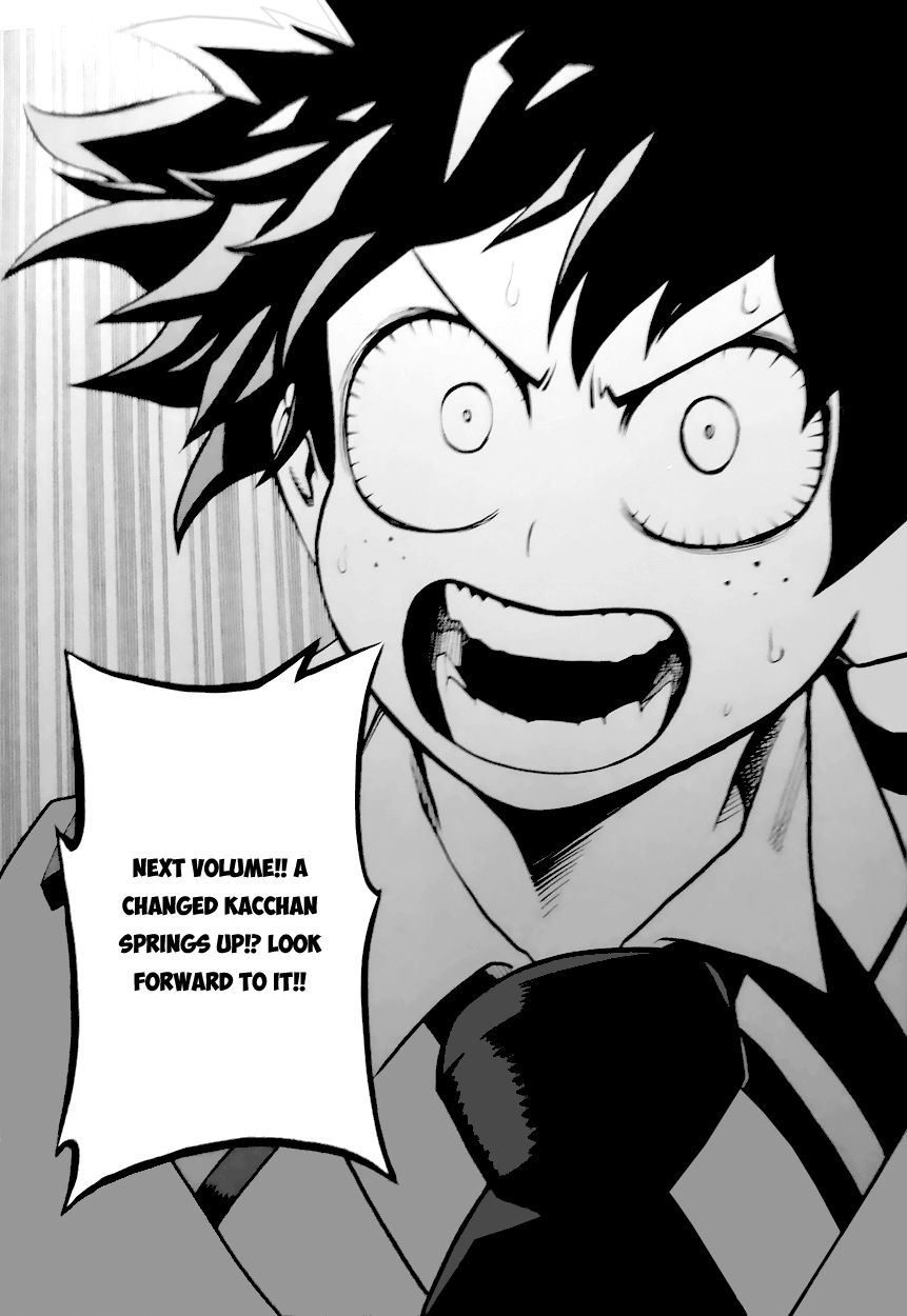 Boku No Hero Academia - Chapter 18.5 : Volume 2 Omake