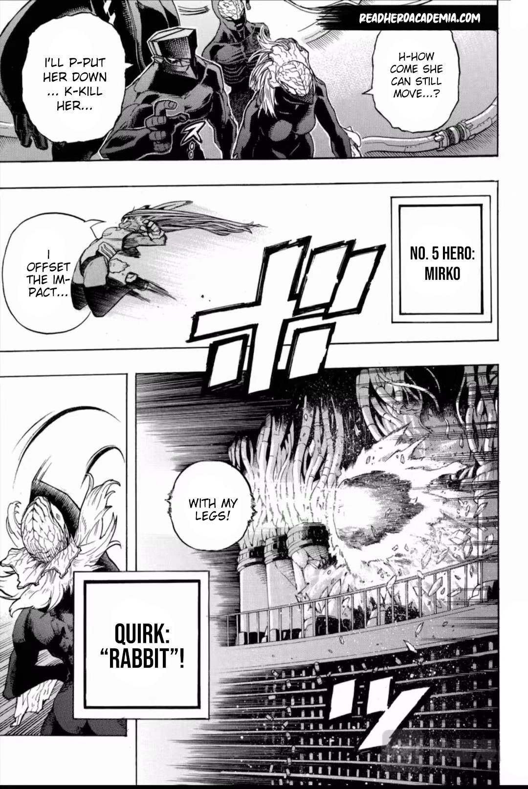 Boku No Hero Academia - Chapter 262: The Nº 5 Hero: Mirko