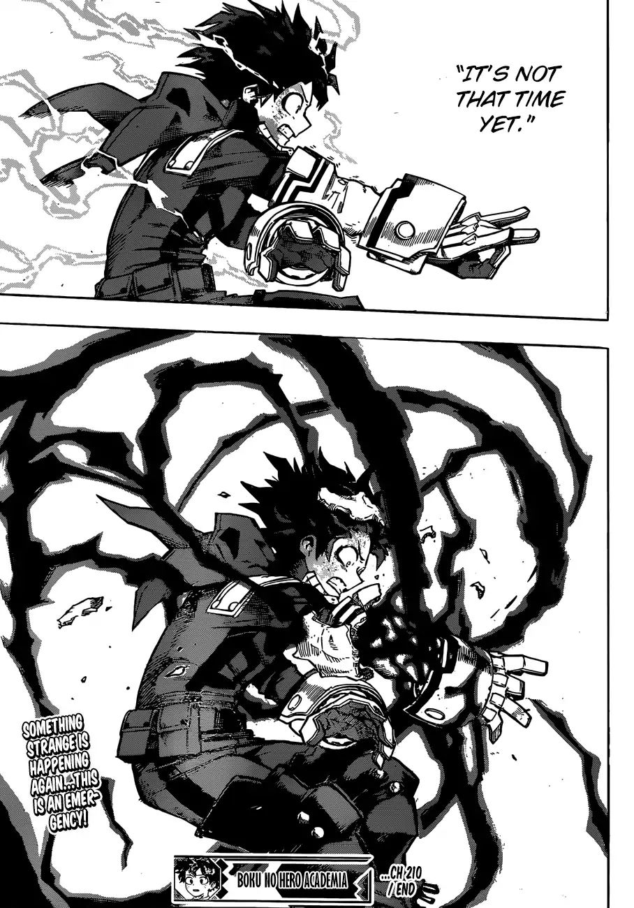 Boku No Hero Academia - Chapter 210: A Dream About One For All