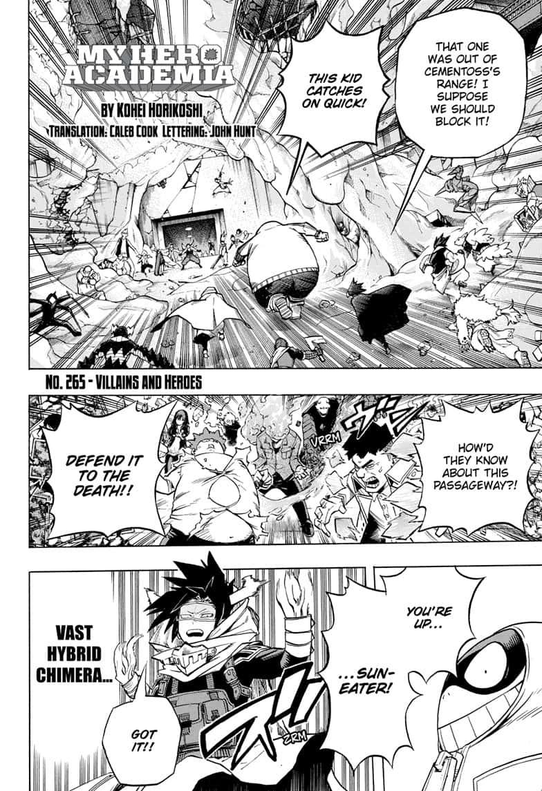 Boku No Hero Academia - Chapter 265