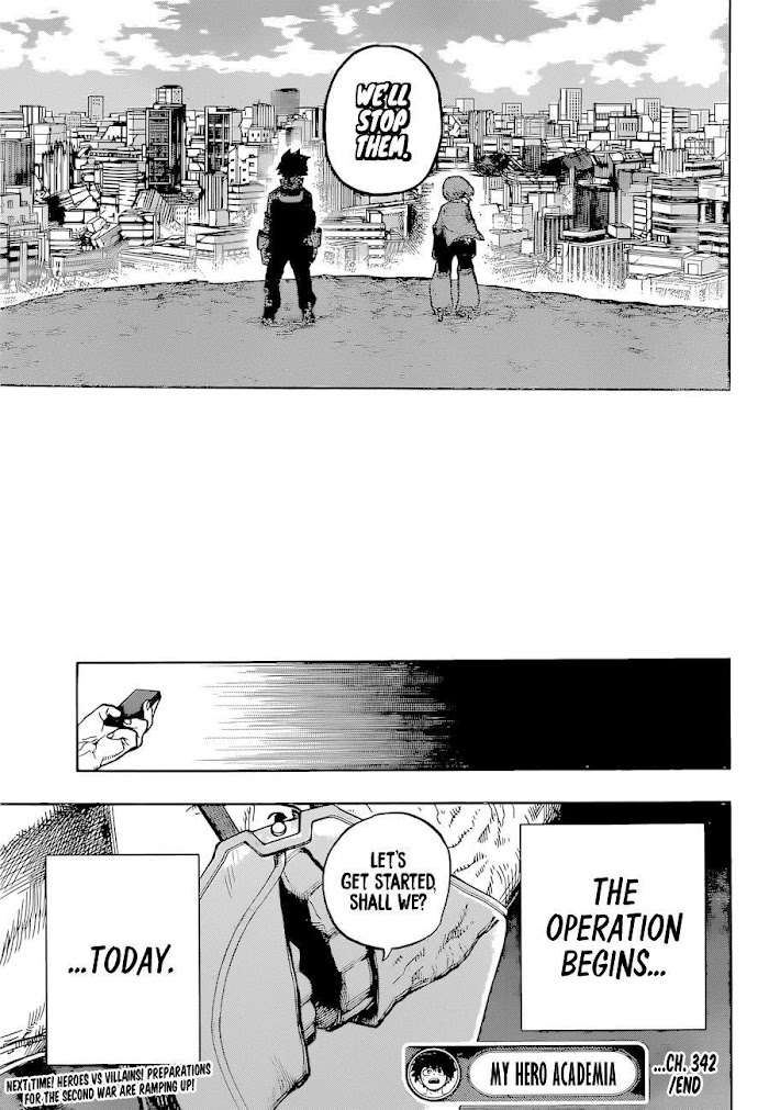 Boku No Hero Academia - Chapter 342