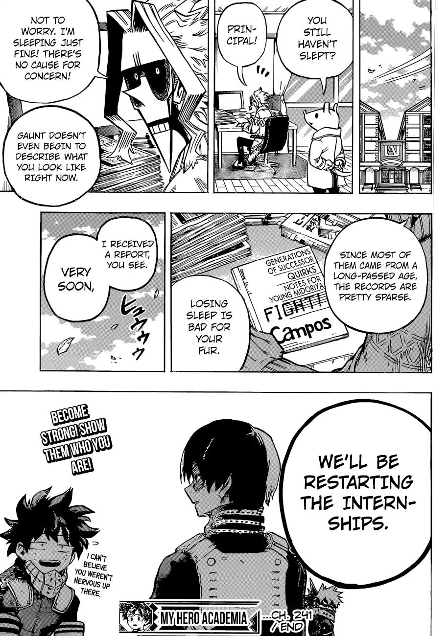 Boku No Hero Academia - Chapter 241: Answer! The Interviews