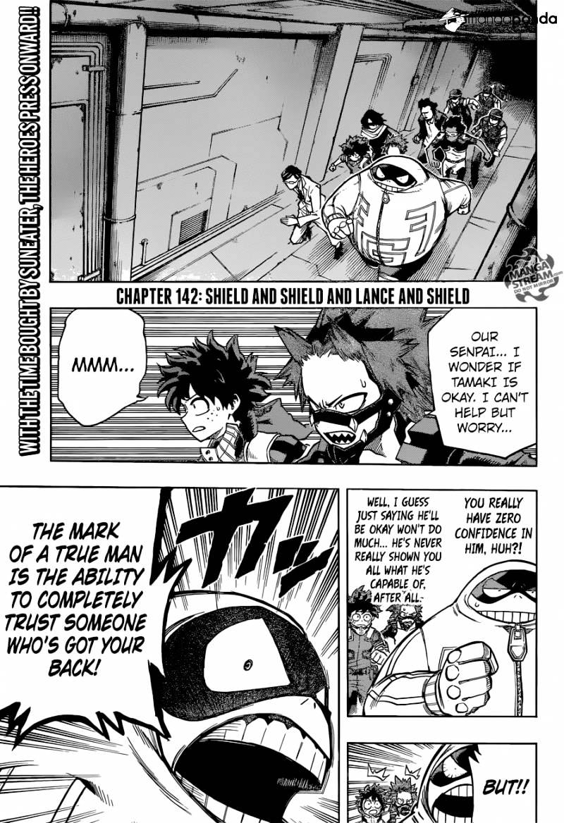 Boku No Hero Academia - Chapter 142