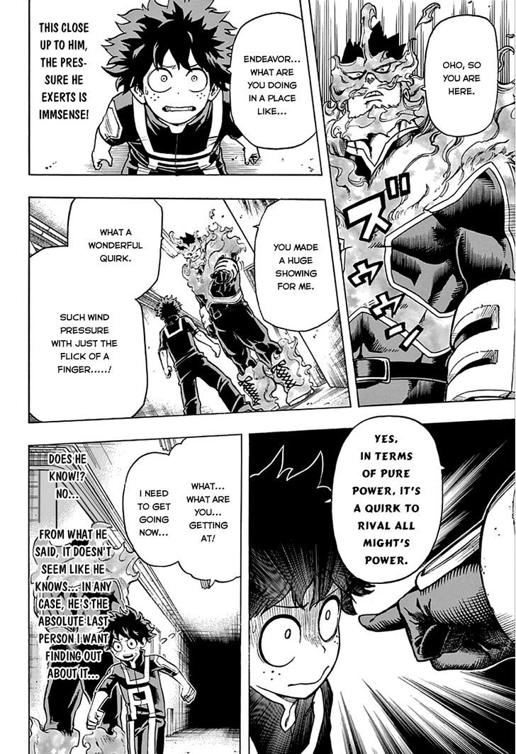 Boku No Hero Academia - Chapter 37 : Midoriya And Endeavor