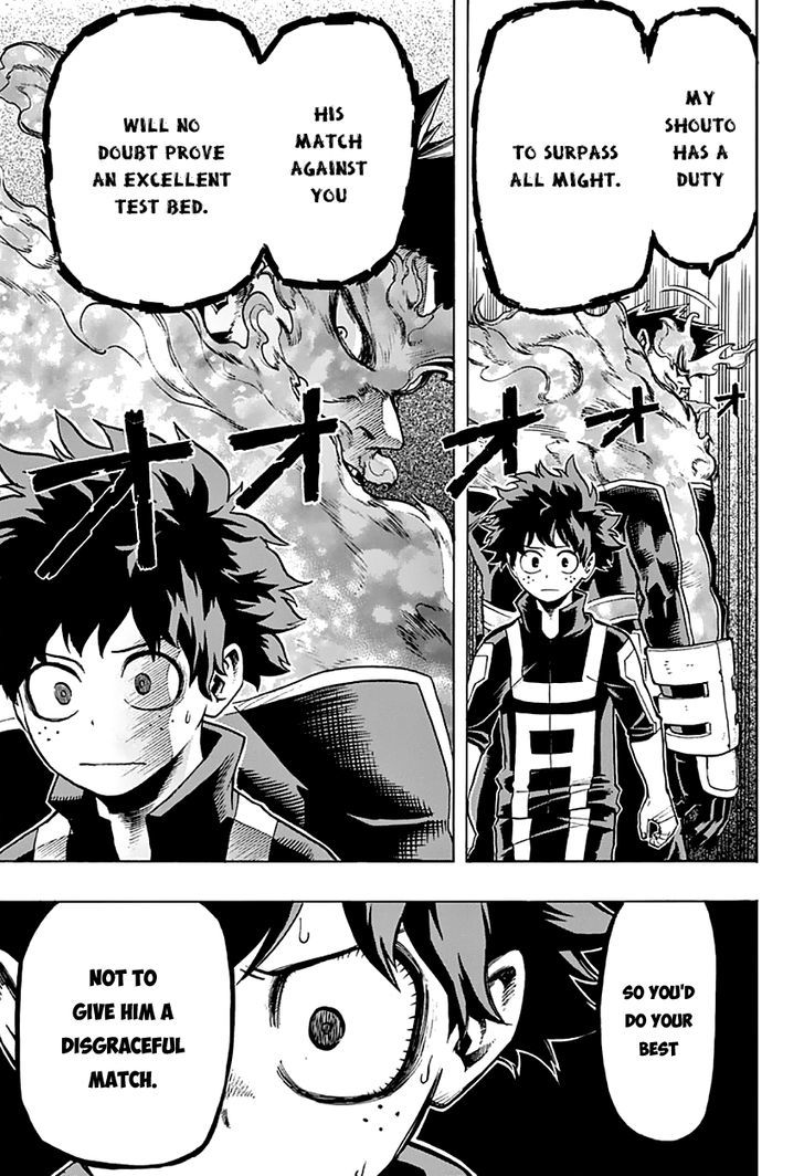 Boku No Hero Academia - Chapter 37 : Midoriya And Endeavor