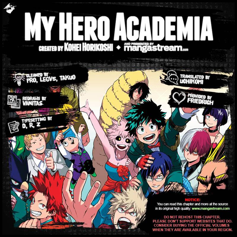 Boku No Hero Academia - Chapter 116