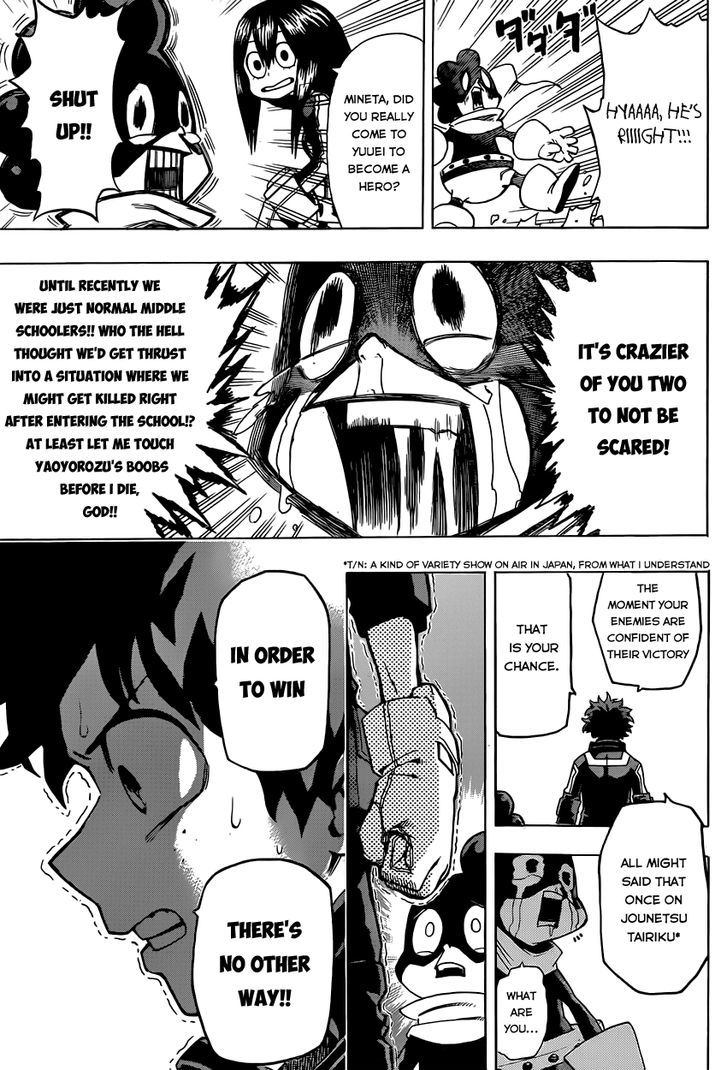 Boku No Hero Academia - Chapter 15 : Versus